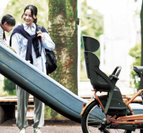 子ども乗せ自転車