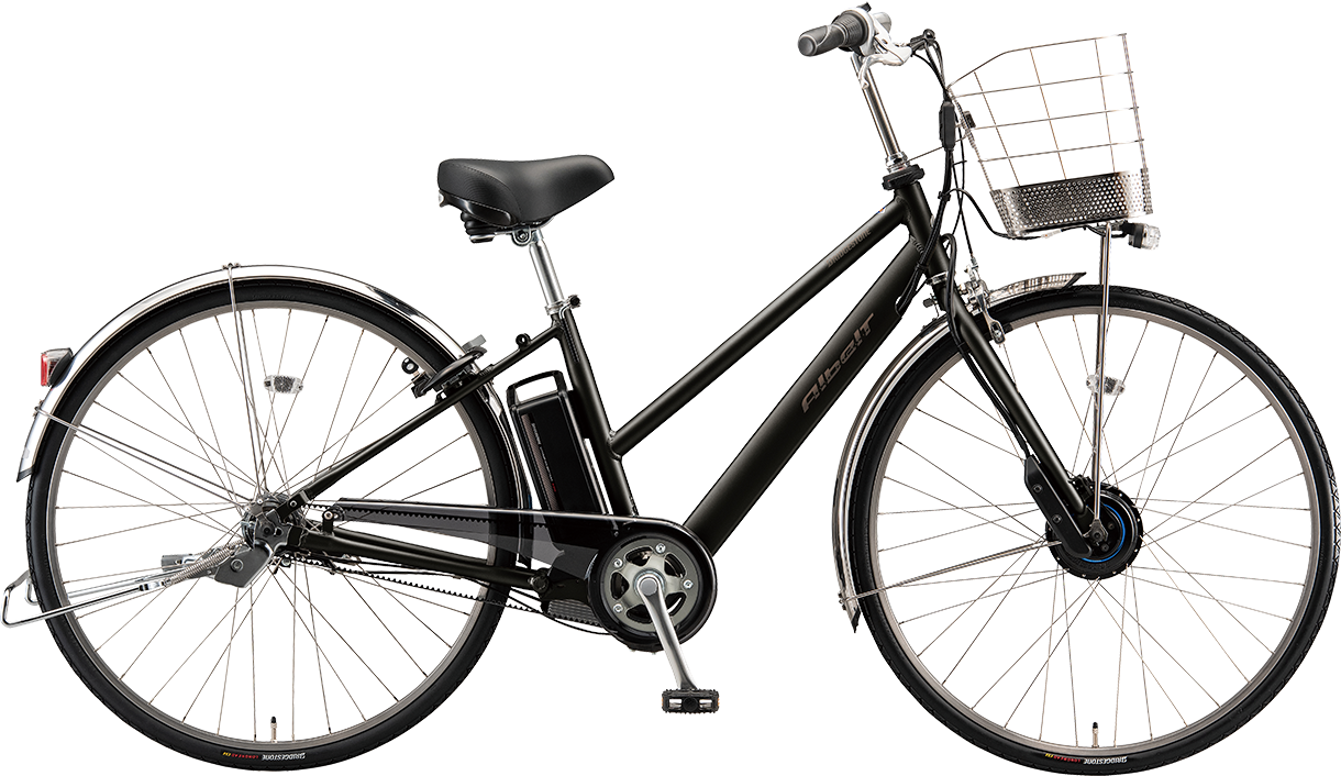 通学・通勤向け電動アシスト自転車 アルベルト e T.アンバーブラック（ツヤ消しカラー）／S型色の写真
