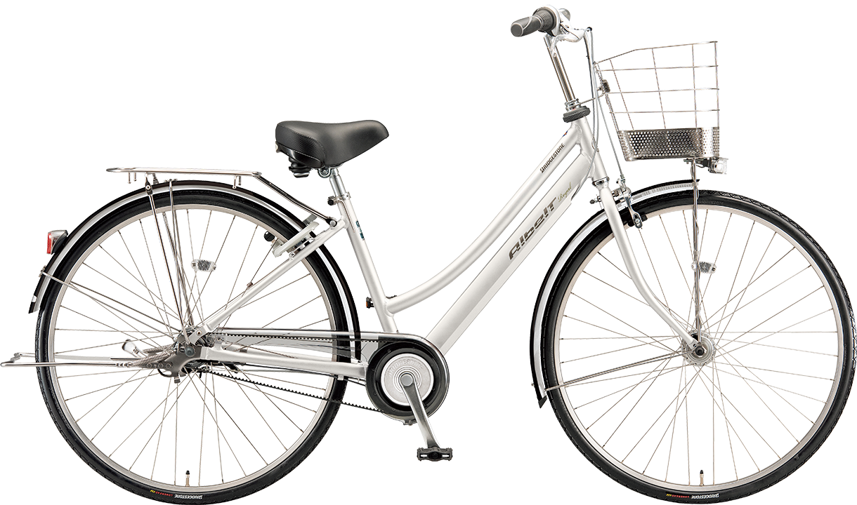 通学・通勤向け自転車 アルベルト ロイヤル P.シャンパンホワイト/L型色の写真