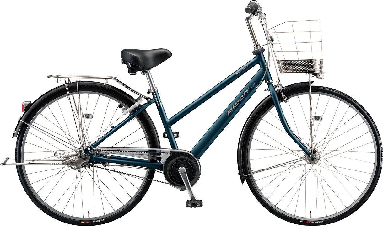 通学・通勤向け自転車 アルベルト ロイヤル T.レトロブルー(ツヤ消しカラー)/S型色の写真