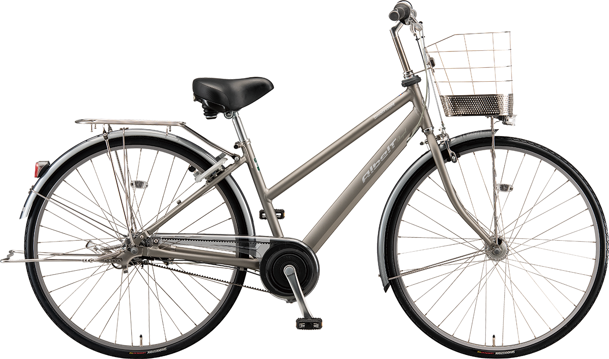 通学・通勤向け自転車 アルベルト ロイヤル T.チタニウムシルバー(ツヤ消しカラー)/S型色の写真