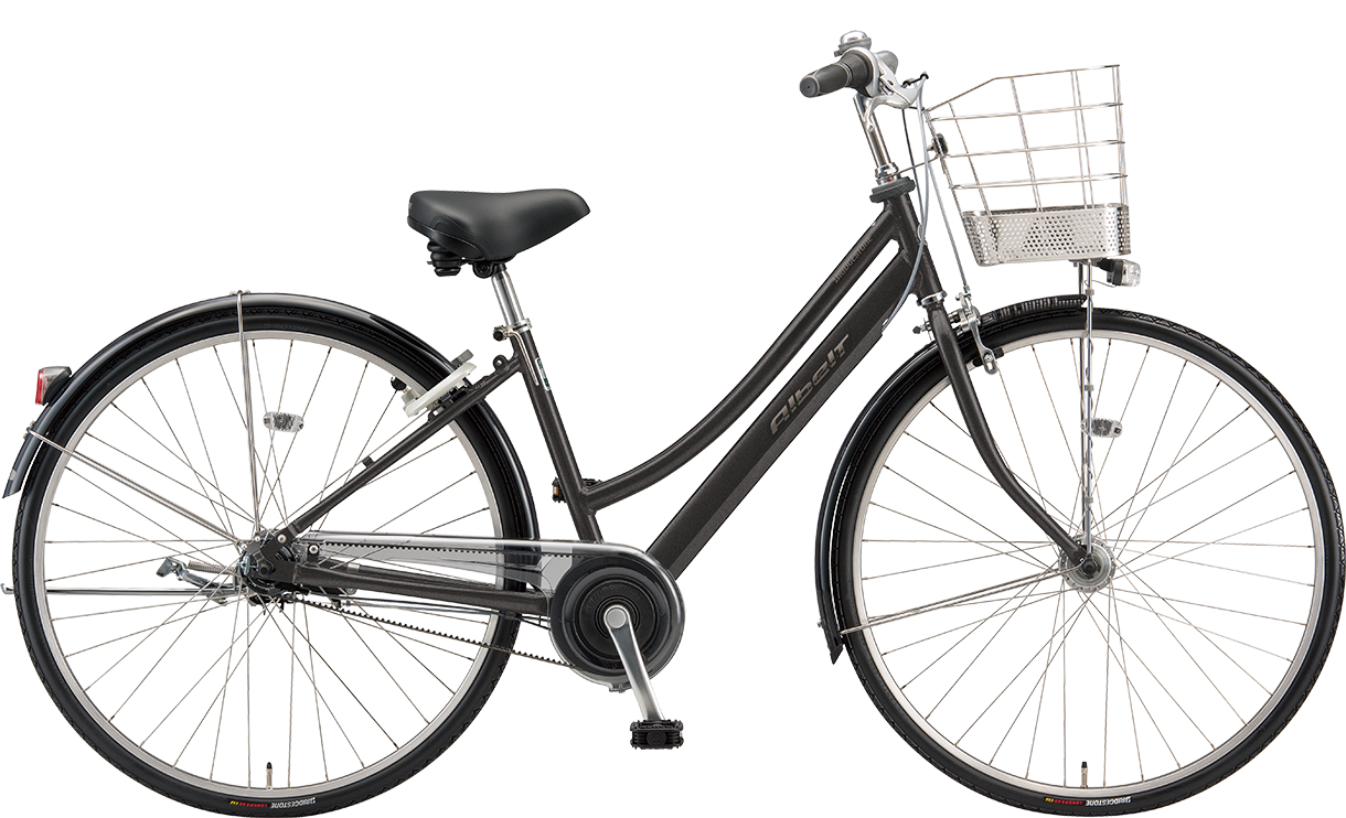 通学・通勤向け自転車 アルベルト T.アンバーブラック(ツヤ消しカラー)/L型色の写真
