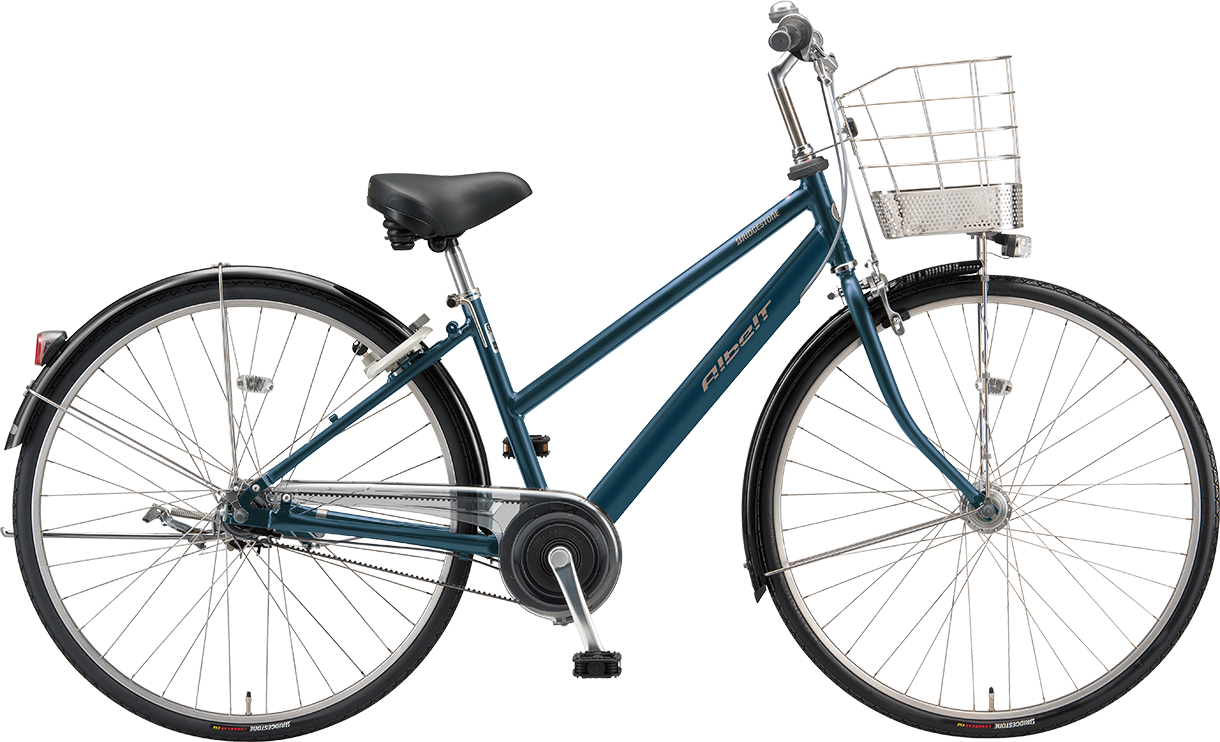 通学・通勤向け自転車 アルベルト T.レトロブルー(ツヤ消しカラー)/S型色の写真