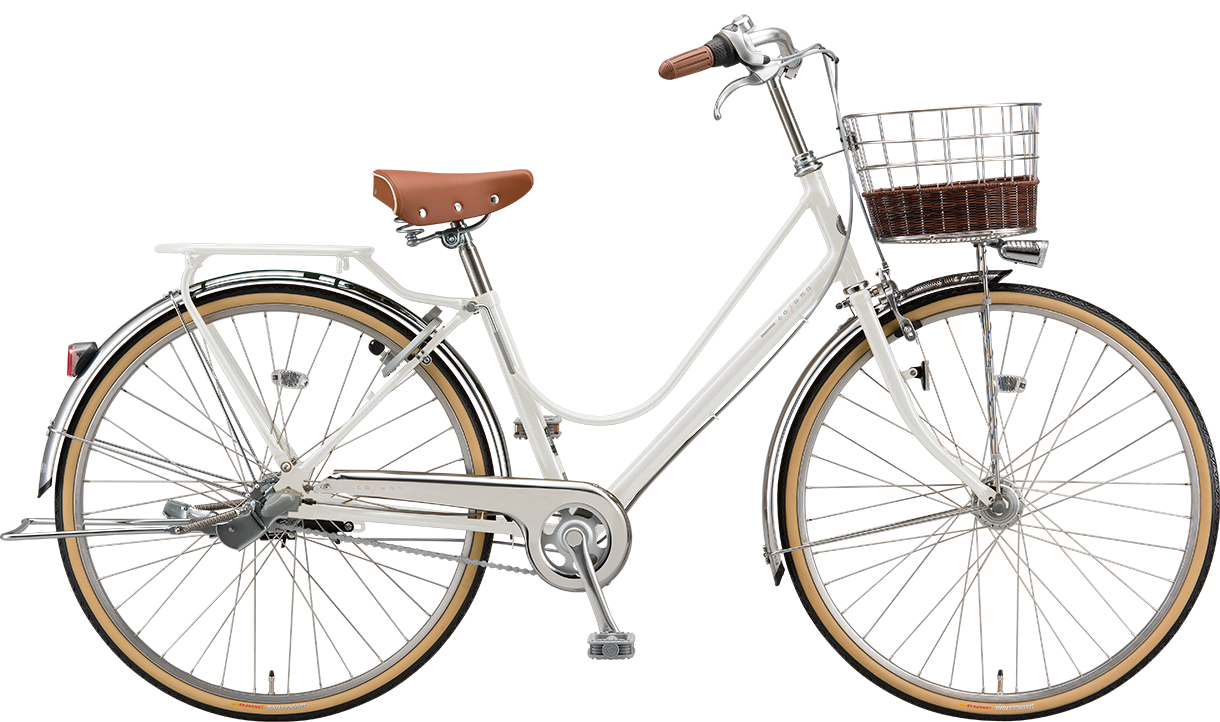 通学・通勤向け自転車 カジュナ E.Xソフトライトグレー（チェーンモデル）色の写真