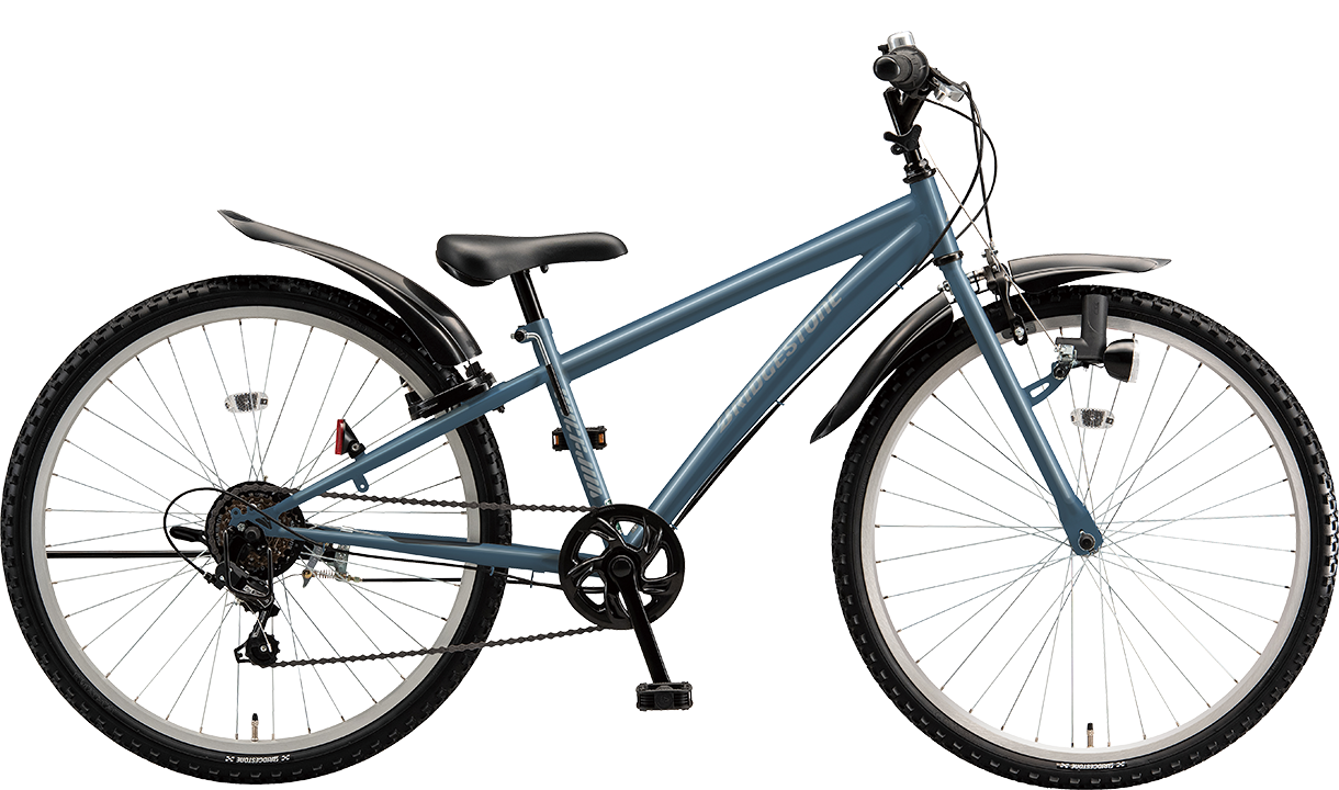 子ども用自転車 ジュニア クロスファイヤージュニア スペックS E.Xネイビーグレー色の写真