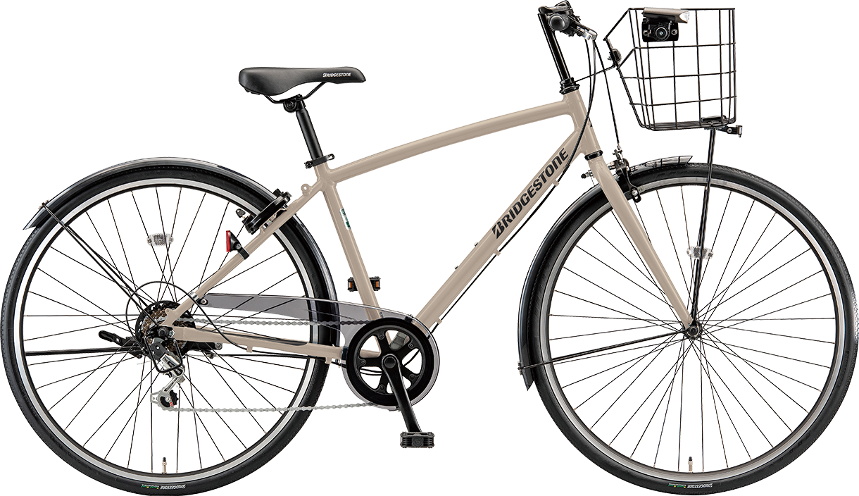 スポーツ向け自転車 エルビーワンデラックス T.Xサンドベージュ(ツヤ消しカラー)色の写真